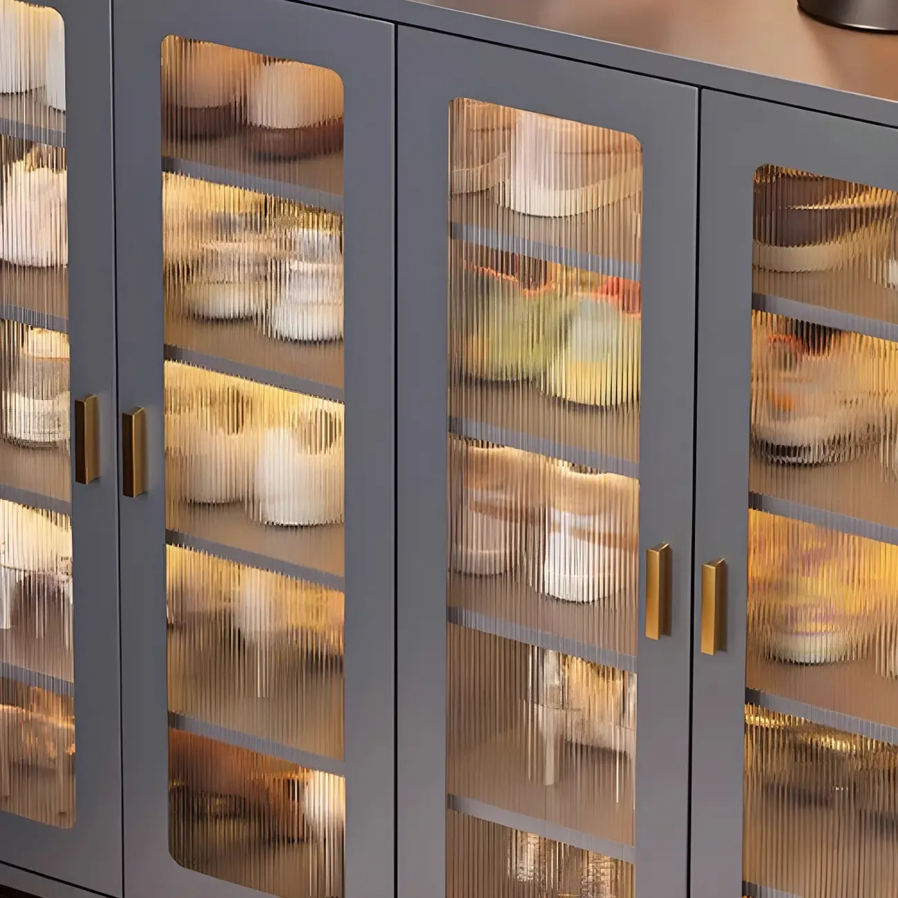 Armoire à chaussures élégante en métal gris avec serrure à code pour entrée