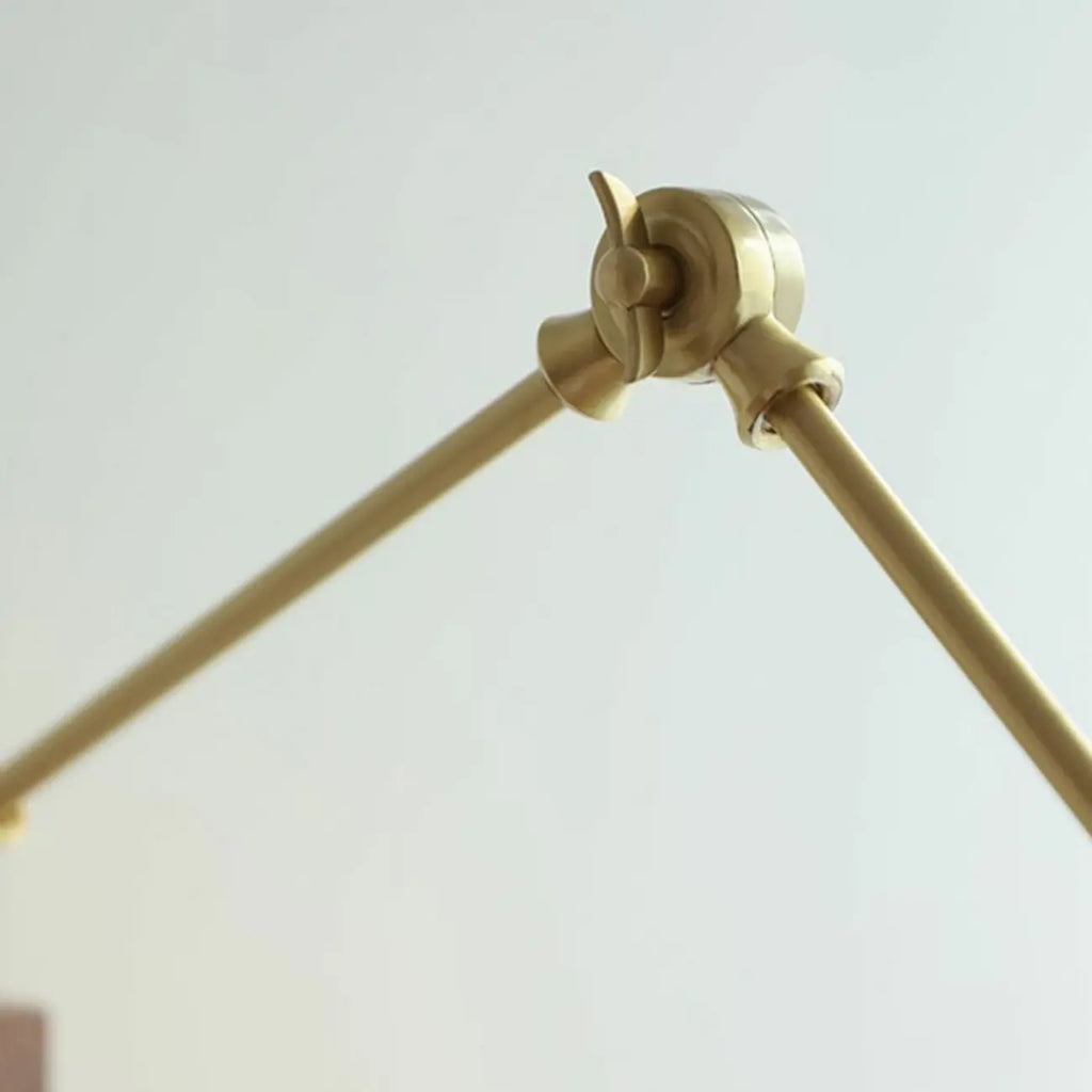 Lampada da parete vintage a braccio oscillante a soffietto per camera da letto moderna