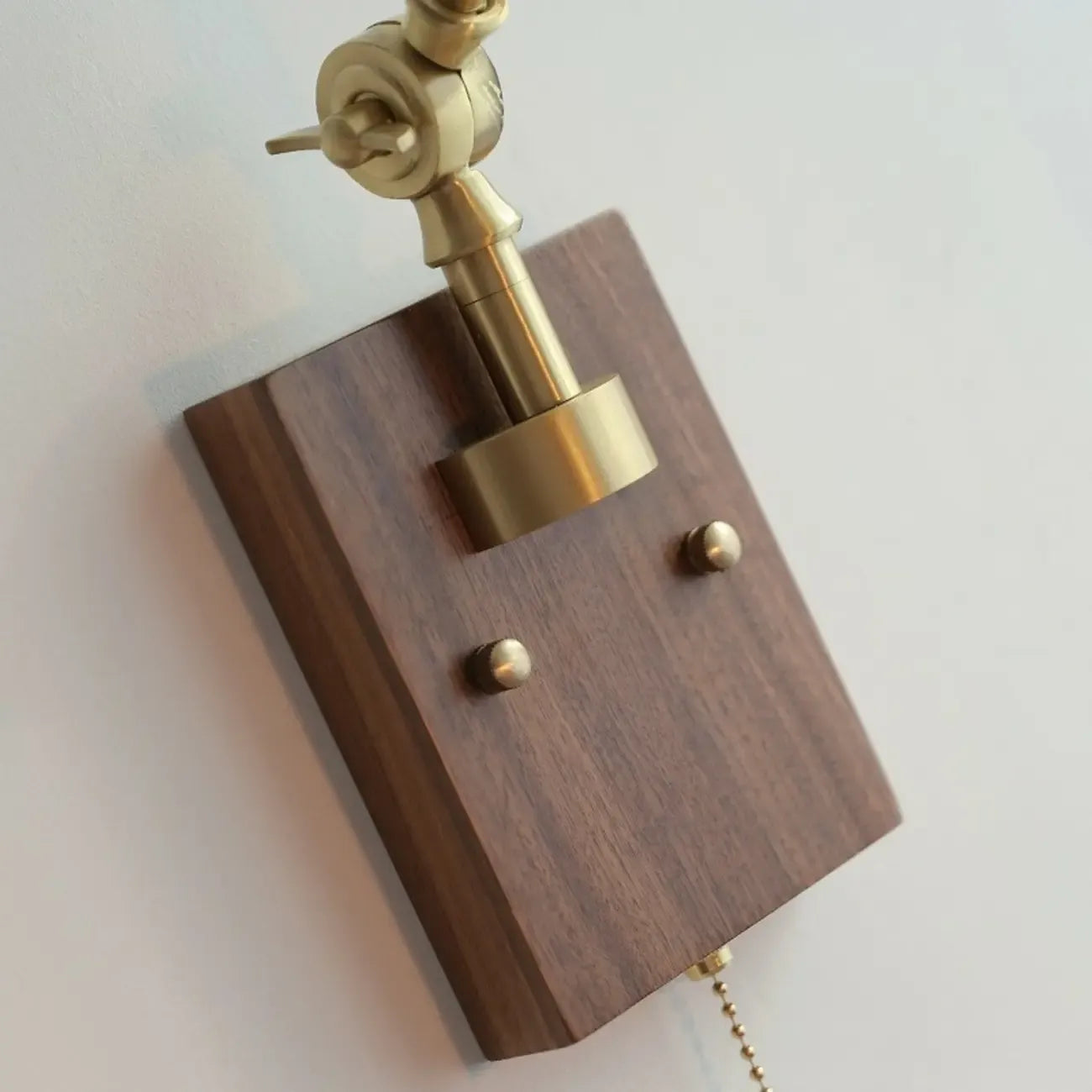 Lampada da parete vintage a braccio oscillante a soffietto per camera da letto moderna