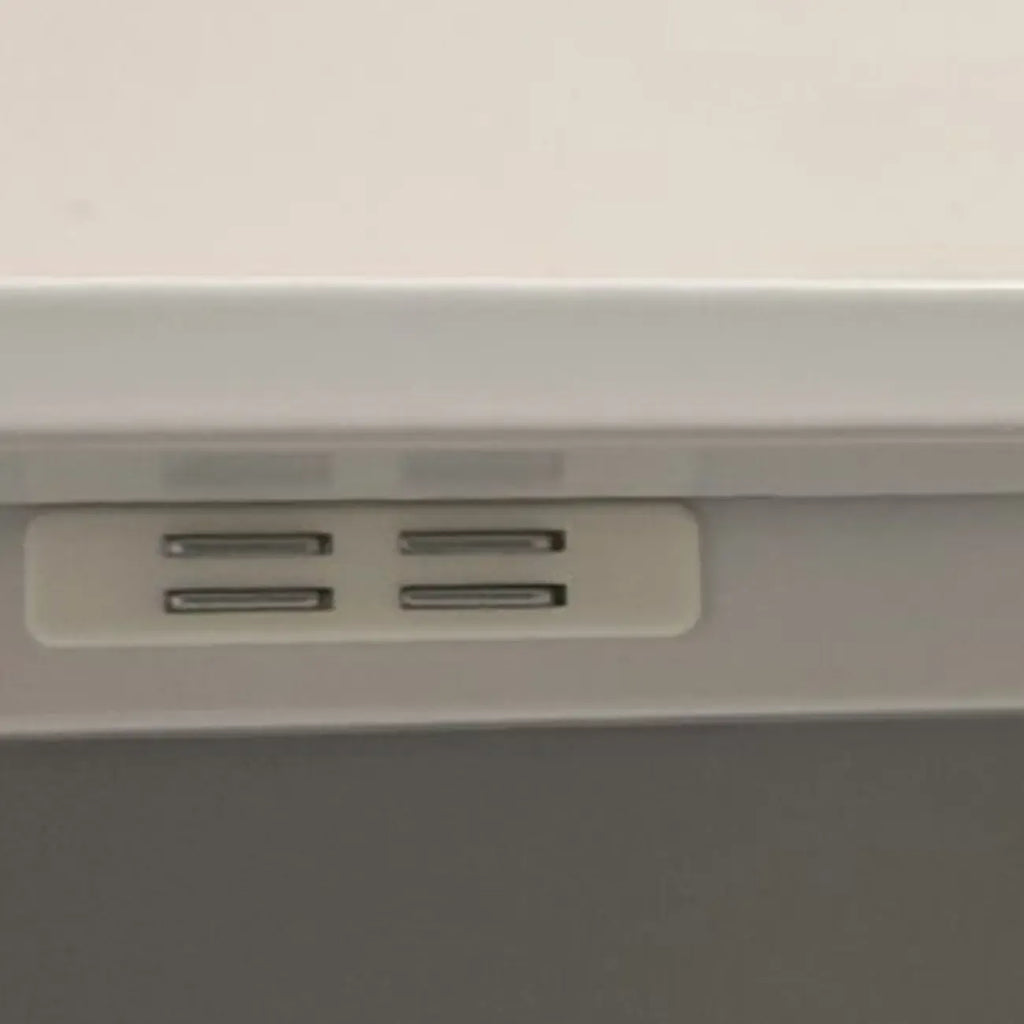 Armoire à chaussures réglable en métal blanc-gris pour entrée
