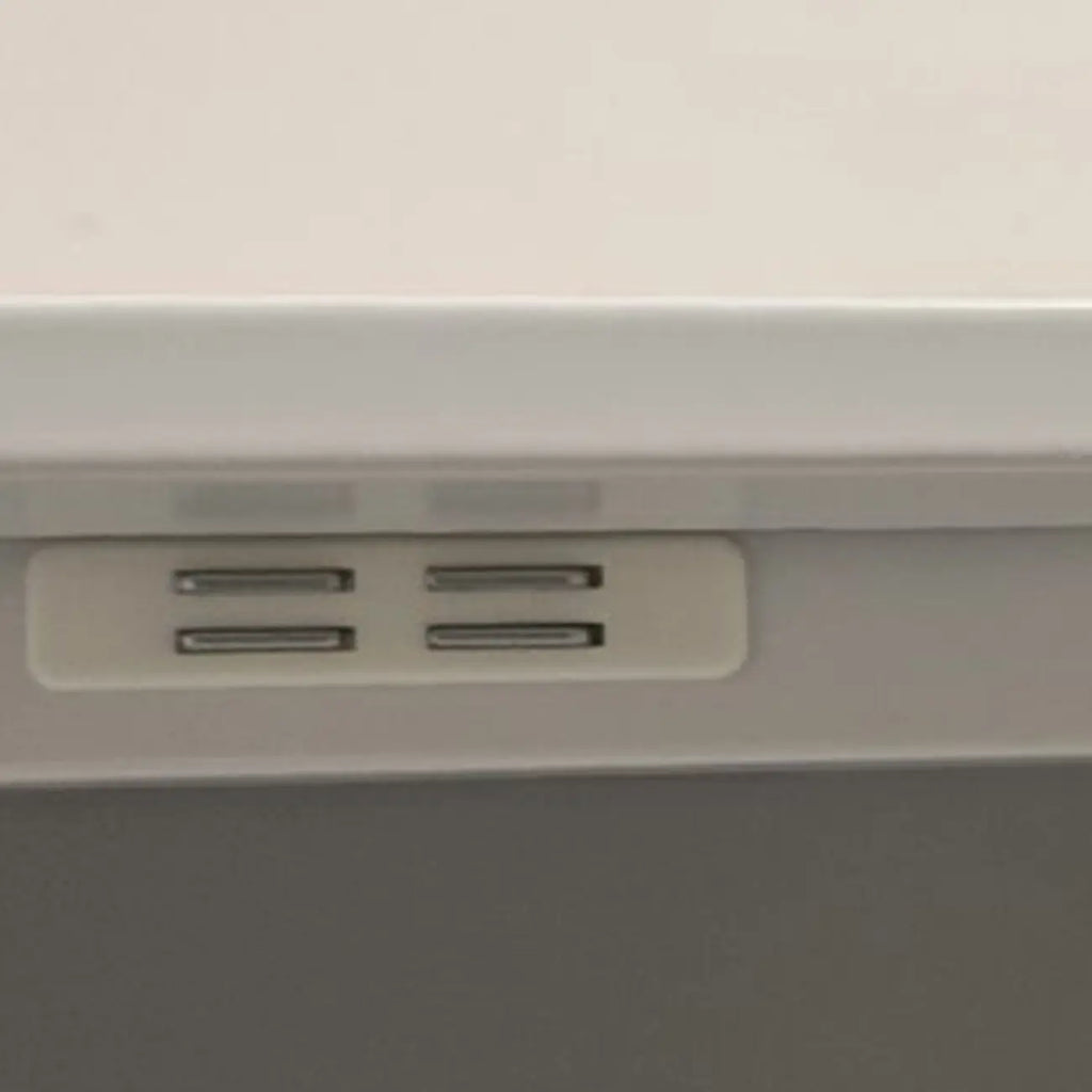 Armoire à chaussures réglable en métal blanc-gris pour entrée
