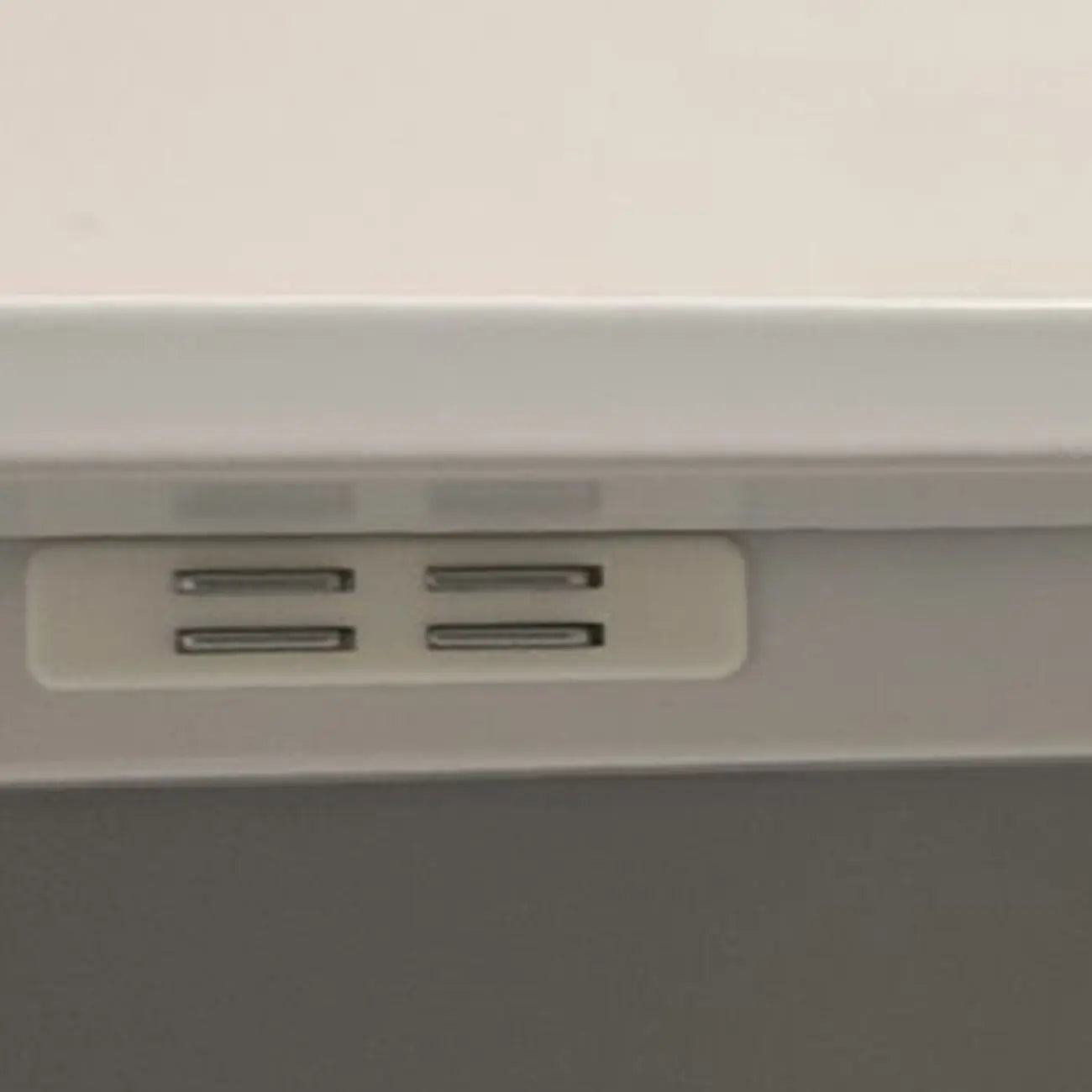 Armoire à chaussures réglable en métal blanc-gris pour entrée