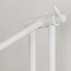 Applique murale minimaliste blanche à bras articulé pour la lecture au chevet