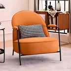 Fauteuil moderne en cuir, résistant à l'eau et aux rayures