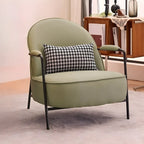 Fauteuil moderne en cuir, résistant à l'eau et aux rayures