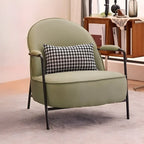 Fauteuil moderne en cuir, résistant à l'eau et aux rayures