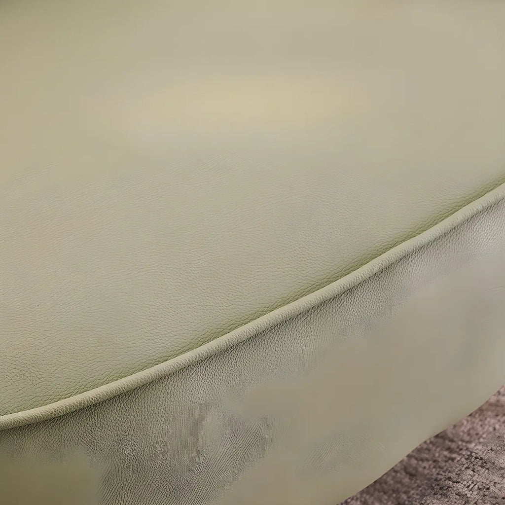 Fauteuil moderne en cuir, résistant à l'eau et aux rayures