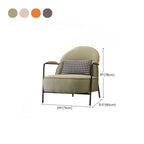 Fauteuil moderne en cuir, résistant à l'eau et aux rayures