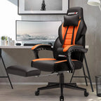 Chaise de jeu BOSSIN style racing, chaise de jeu grande taille supportant jusqu'à 136 kg (300 lbs), dossier haut, chaise d'ordinateur
