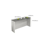 Table de bar élégante avec plateau en pierre et bois pour salon