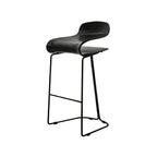 Sgabello da bar senza schienale in acrilico, elegante e resistente, altezza bancone