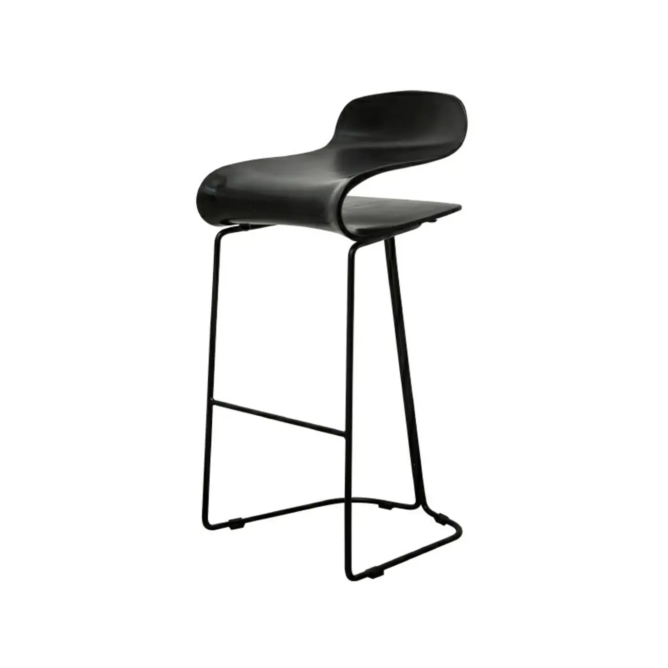 Sgabello da bar senza schienale in acrilico, elegante e resistente, altezza bancone