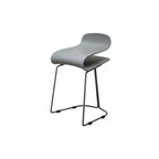 Sgabello da bar senza schienale in acrilico, elegante e resistente, altezza bancone