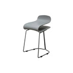 Sgabello da bar senza schienale in acrilico, elegante e resistente, altezza bancone