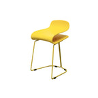 Sgabello da bar senza schienale in acrilico, elegante e resistente, altezza bancone