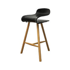 Sgabello da bar senza schienale in acrilico, elegante e resistente, altezza bancone