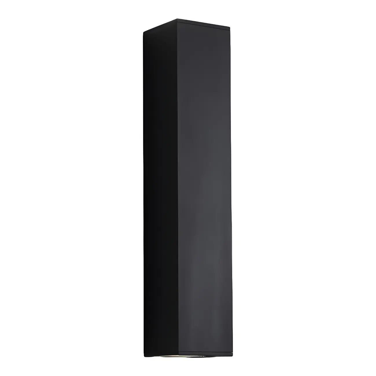 Applique murale moderne noire à 2 lumières (éclairage haut et bas) pour intérieur