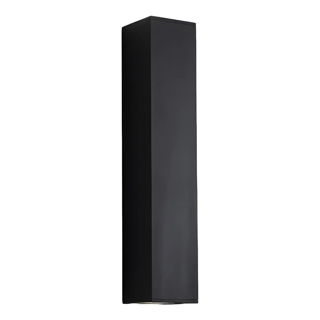 Applique murale moderne noire à 2 lumières (éclairage haut et bas) pour intérieur