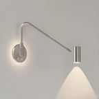 Lampe murale tactile à bras articulé et à intensité variable pour la lecture au chevet