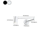 Applique murale minimaliste cylindrique en métal à bras articulé