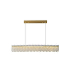 Suspension LED moderne en verre à 3 niveaux de gradation pour îlot de cuisine