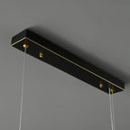 Suspension LED moderne en verre à 3 niveaux de gradation pour îlot de cuisine