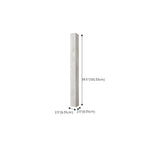 Applique murale moderne géométrique en marbre avec 3 LED à intensité variable pour salon