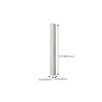 Applique murale moderne géométrique en marbre avec 3 LED à intensité variable pour salon