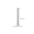 Applique murale moderne géométrique en marbre avec 3 LED à intensité variable pour salon