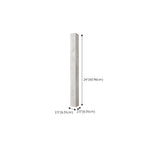 Applique murale moderne géométrique en marbre avec 3 LED à intensité variable pour salon