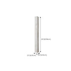 Applique murale moderne géométrique en marbre avec 3 LED à intensité variable pour salon