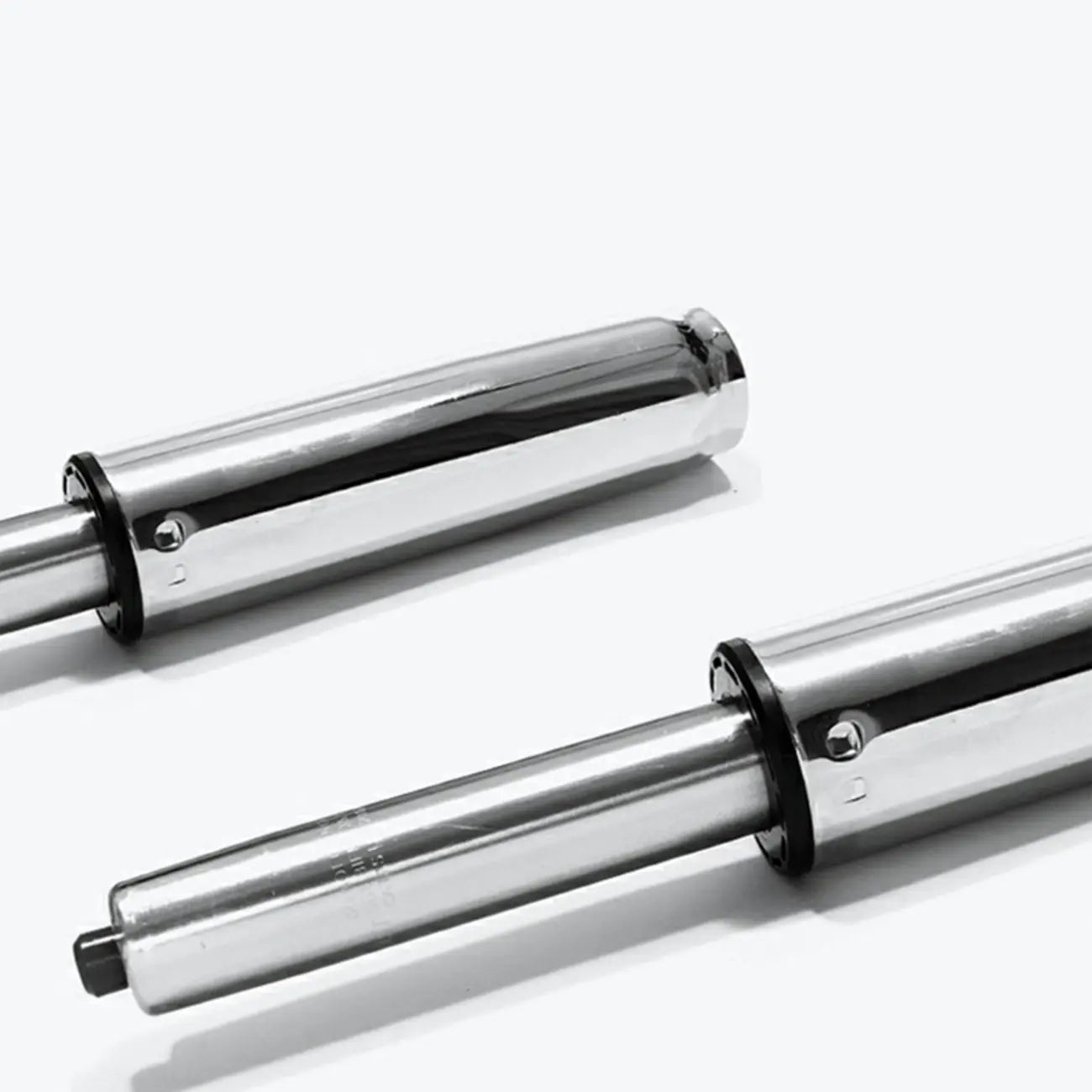 Tabourets de bar modernes pivotants en métal gris, hauteur réglable