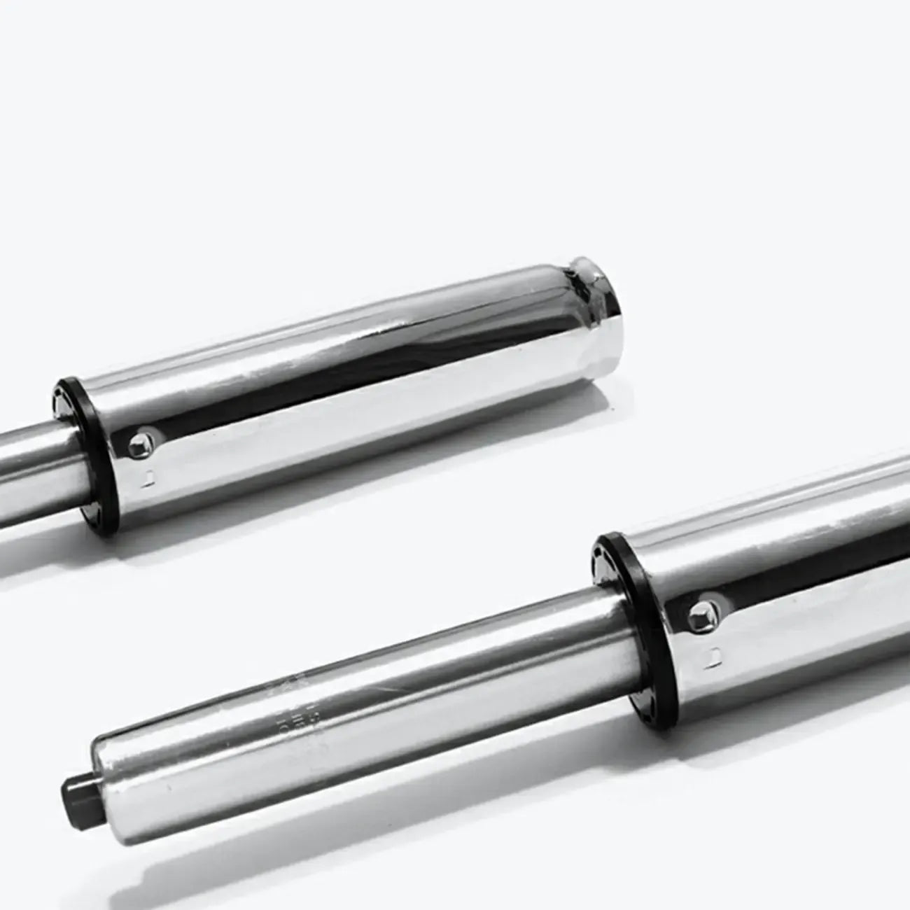 Tabourets de bar modernes pivotants en métal gris, hauteur réglable
