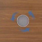 Armoire à chaussures en bois réglable avec portes pour entrée