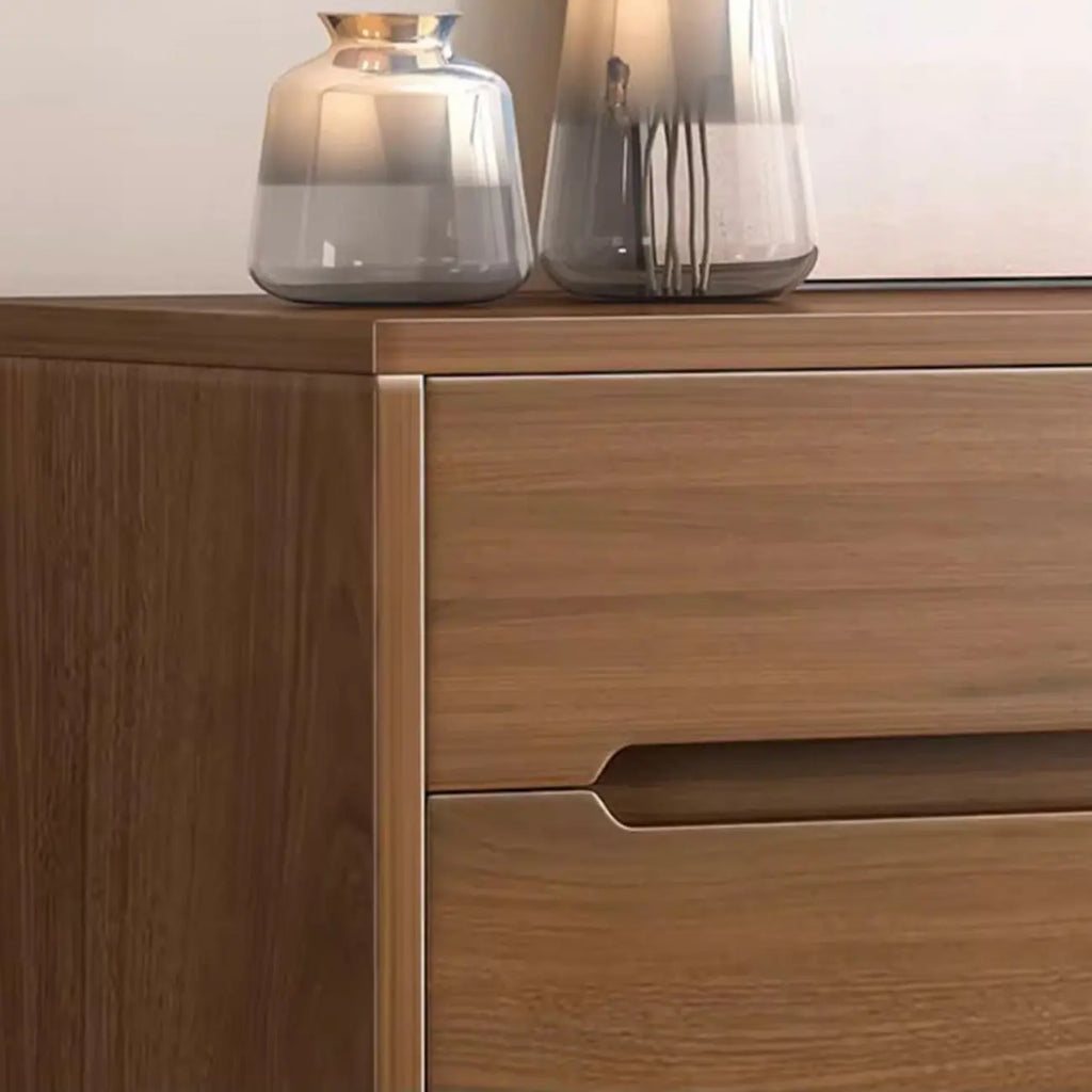 Armoire à chaussures en bois réglable avec portes pour entrée