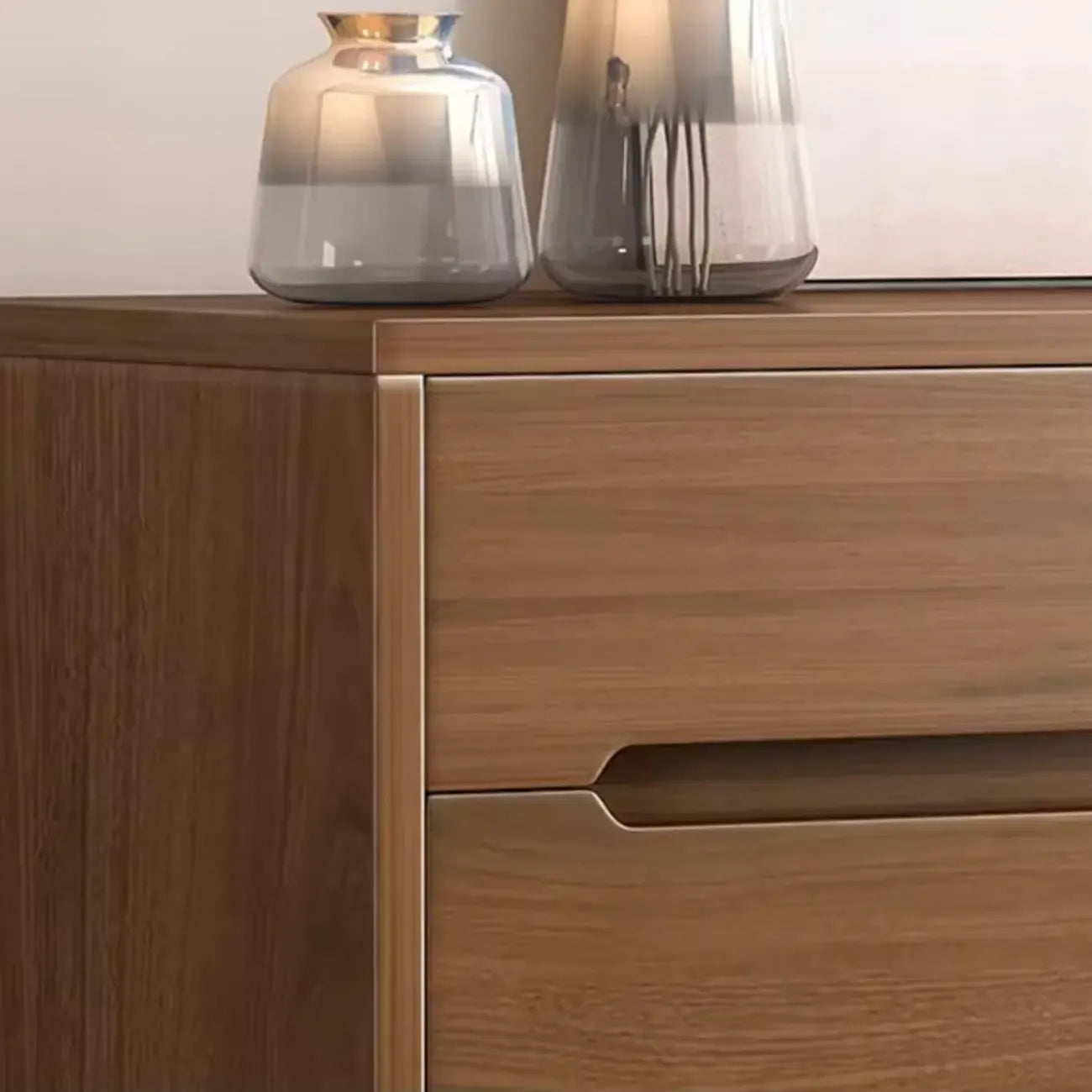 Armoire à chaussures en bois réglable avec portes pour entrée