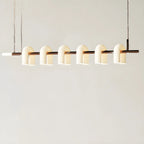 Lampada a sospensione a isola moderna geometrica a LED a 6 luci per cucina