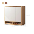 Armoire à chaussures rectangulaire en bois réglable avec porte, pour entrée