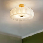 Plafoniera semi-incasso moderna dorata a 6/8 luci per la casa