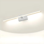 Applique murale géométrique linéaire moderne avec LED intégrée