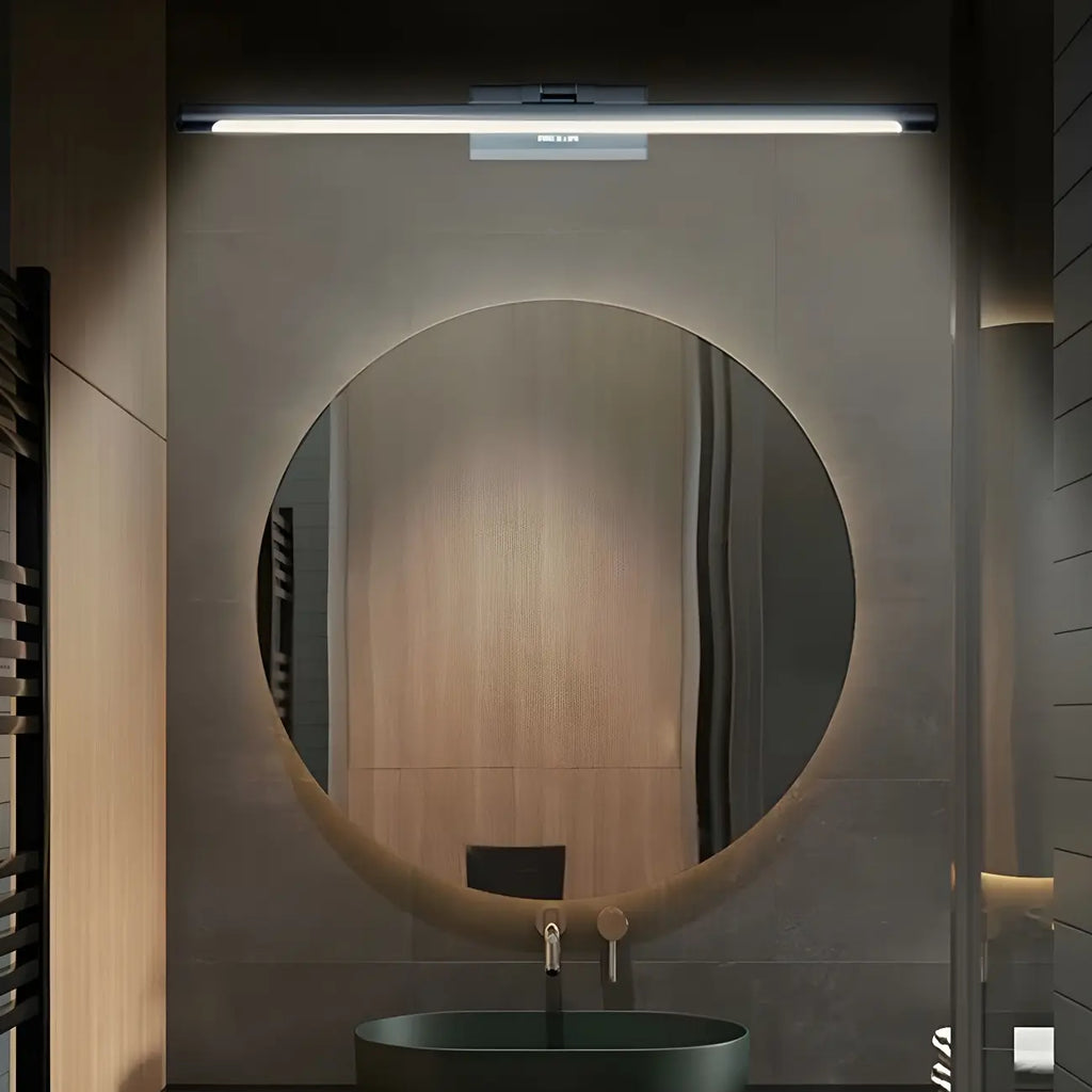 Applique murale géométrique linéaire moderne avec LED intégrée