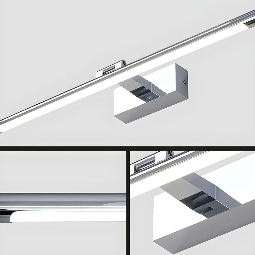 Applique murale géométrique linéaire moderne avec LED intégrée