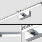 Applique murale géométrique linéaire moderne avec LED intégrée