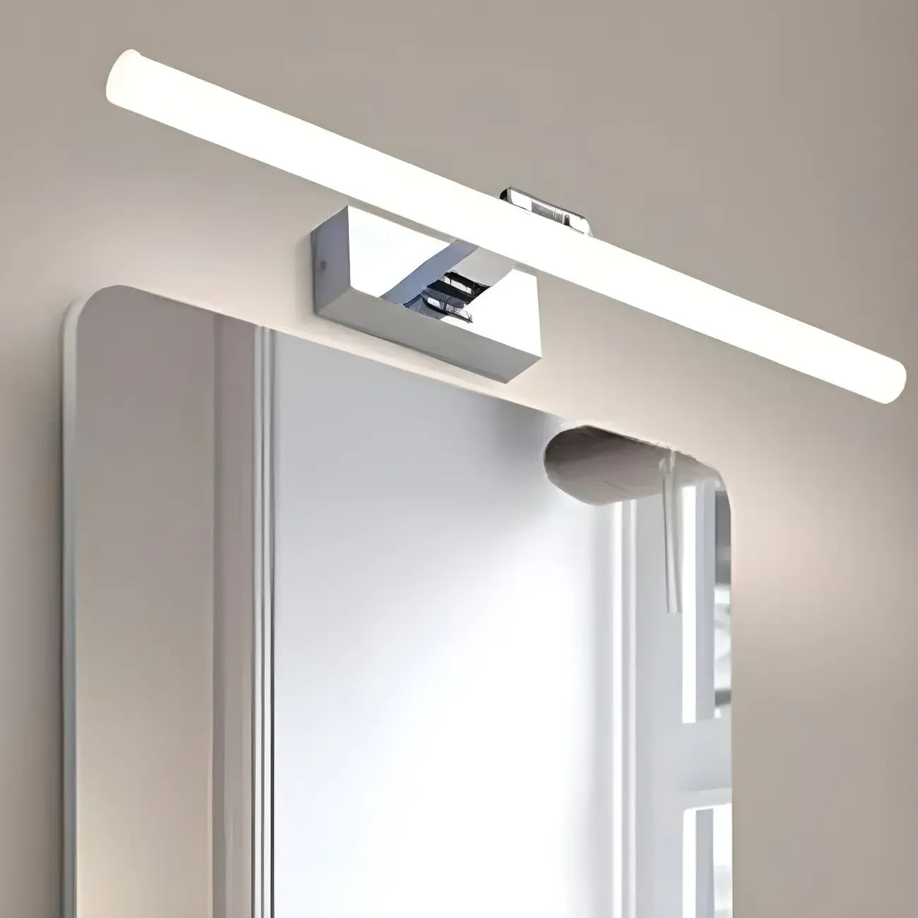 Applique murale géométrique linéaire moderne avec LED intégrée