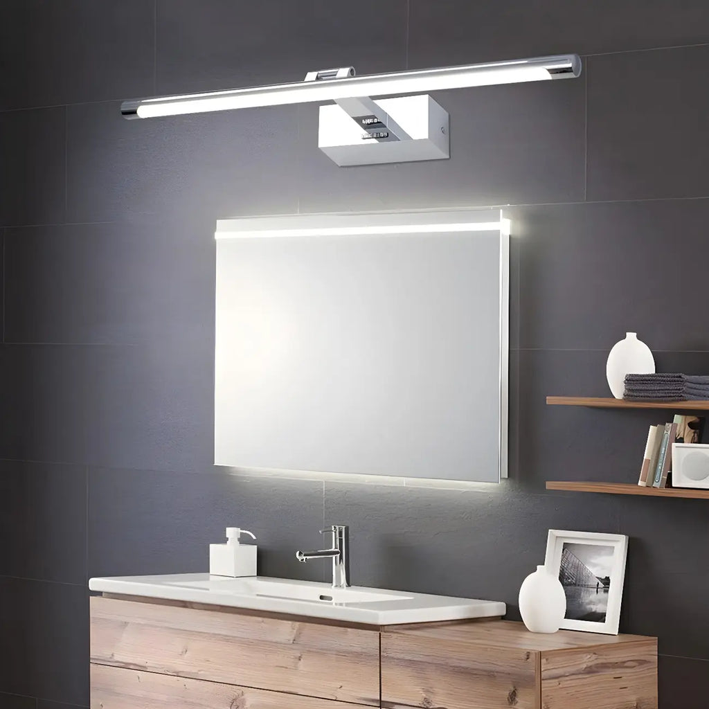 Applique murale géométrique linéaire moderne avec LED intégrée