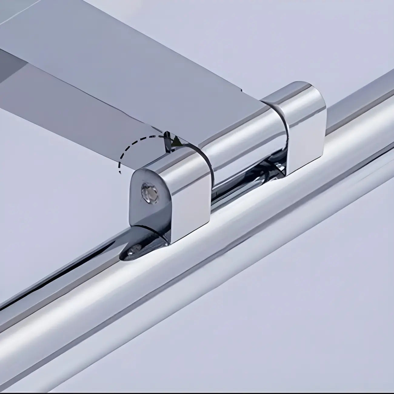 Applique murale géométrique linéaire moderne avec LED intégrée