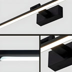 Applique murale géométrique linéaire moderne avec LED intégrée