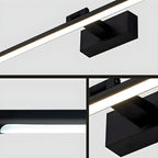 Applique murale géométrique linéaire moderne avec LED intégrée