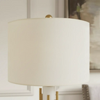 Lampe de table LED moderne en pierre d'albâtre pour salon