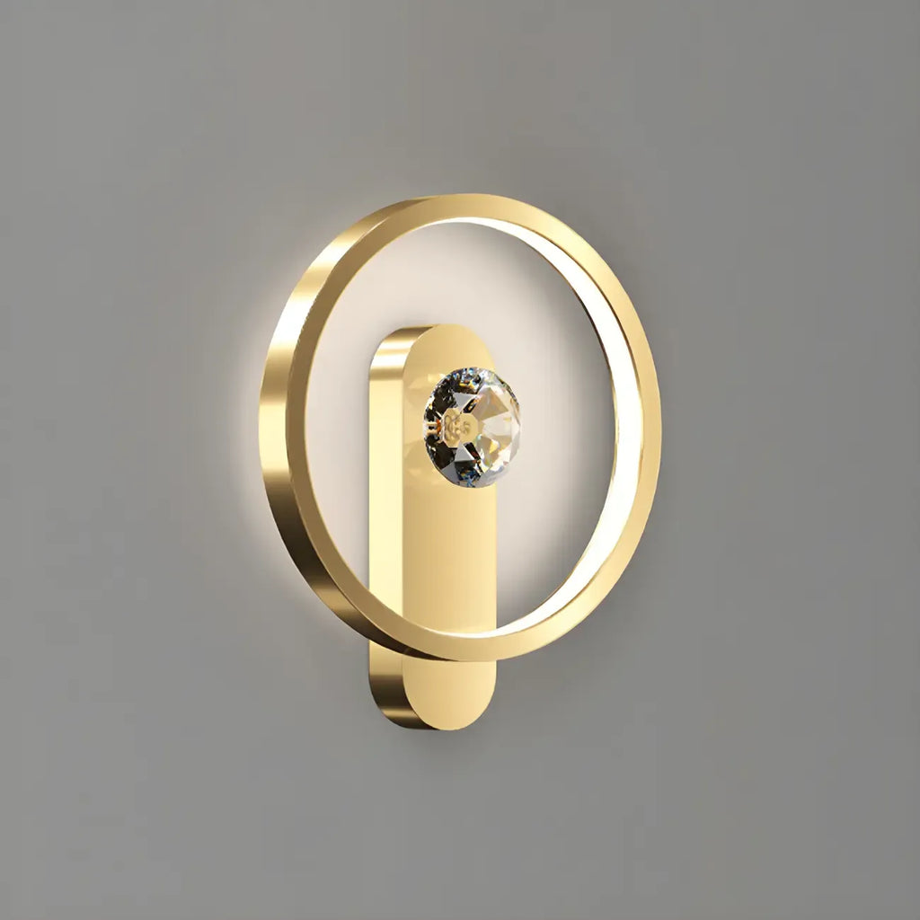 Applique murale moderne à 2 lumières LED avec variateur à 3 niveaux pour salon